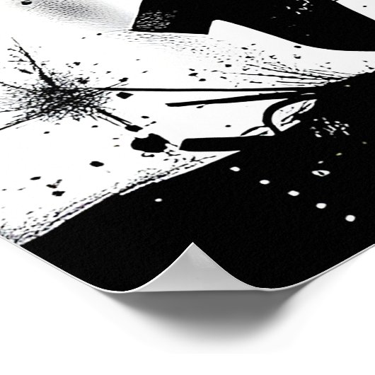 Paar in liefde poster (Hoek)