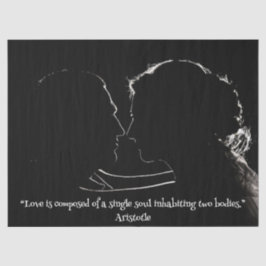 Paar in Liefde Tissue Paper Tissuepapier