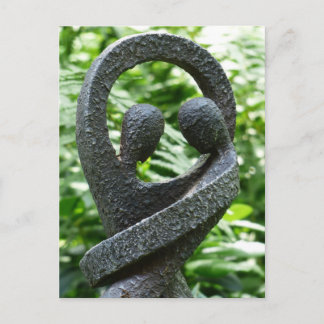 Paar in paren briefkaart