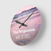 Paar in ruste Alle gezinspagsgetallen Ronde Klok (Hoek)