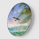 Paar in ruste Familienaam Baskische pensioen  Grote Klok (Hoek)