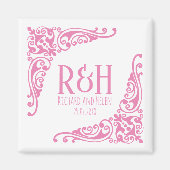 Paar Initiaal Magneet (Voorkant)