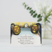 Paar Jack O Lantern Pumpkin Briefkaart (Staand voorkant)