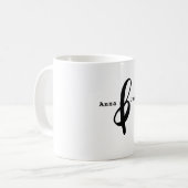 Paar Jumbo Ampersand Coffee Mok (Voorkant links)