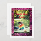 Paar Kaart, Maat: 4.25" x 5.5", Papier: Mat Feestdagenkaart (Voorkant / Achterkant)