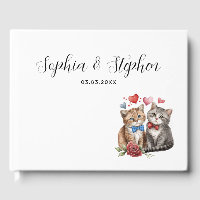 Paar Katten in Liefde Bruiloft