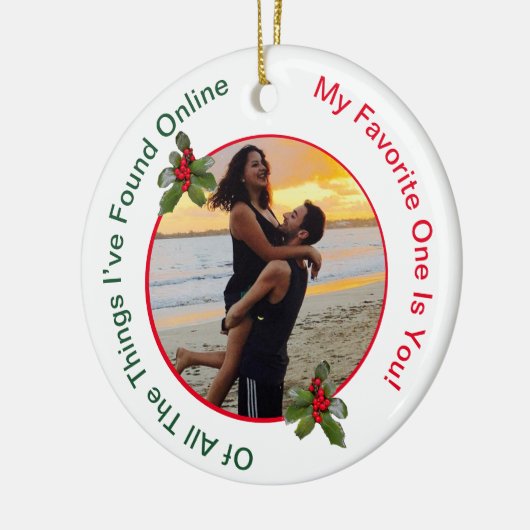 Paar Kerst Keramische Ornament (Links)