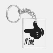 paar ketens sleutelhanger (Voorkant Links)