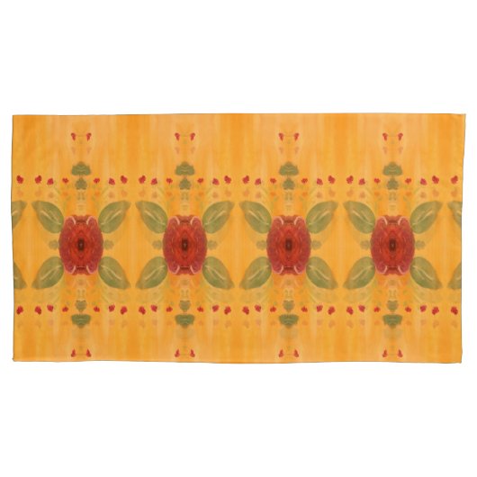 Paar King Size Kussen Hoesjes Kussensloop (Voorkant-Links)