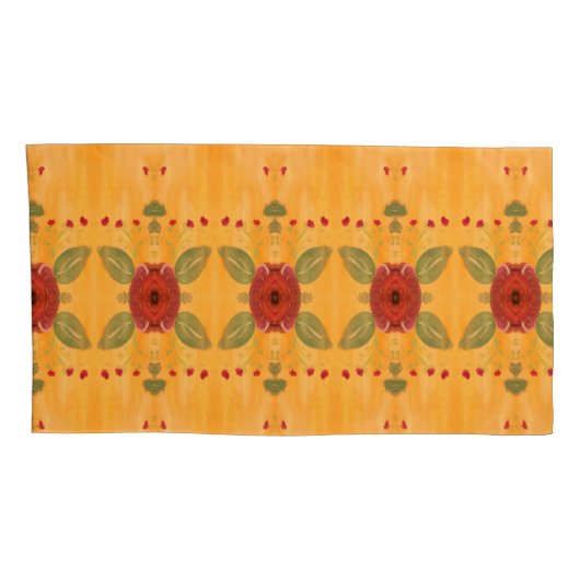 Paar King Size Kussen Hoesjes Kussensloop (Achterkant-Rechts)