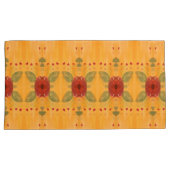 Paar King Size Kussen Hoesjes Kussensloop (Voorkant-Rechts)