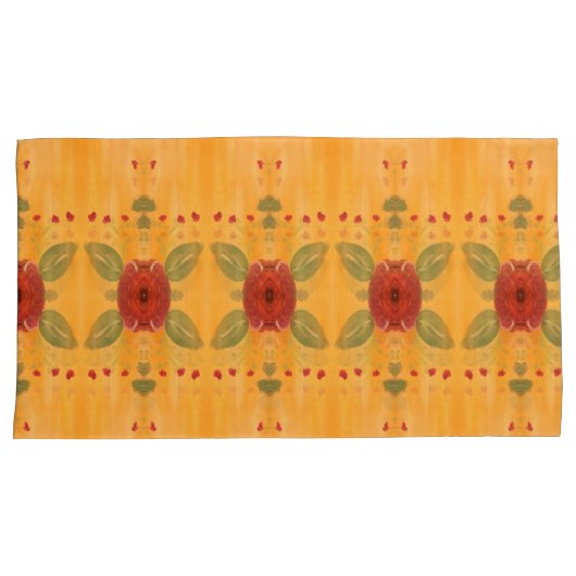 Paar King Size Kussen Hoesjes Kussensloop (Voorkant-Rechts)