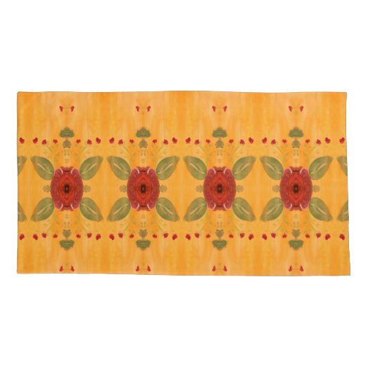 Paar King Size Kussen Hoesjes Kussensloop (Achterkant-Links)