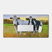 Paar Koeien in de wei Bureaumat (Keyboard & Muis)