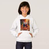 Paar konijntjes meisje t shirt (Voorkant volledig)