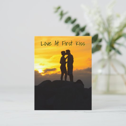 Paar kussen op de rotsen in Key West (Staand voorkant)