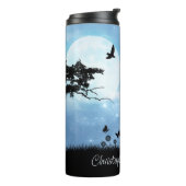 Paar Kussen Romantic Moonlight - Gepersonaliseerd Thermosbeker (Gedraaid links)