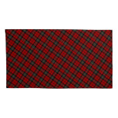 Paar Kussensloop Hoesjes - Rood Tartan (Achterkant-Rechts)