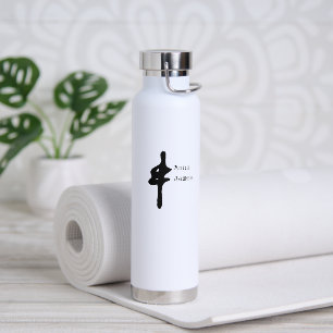 Paar Lange Ampersand Custom Water Fles