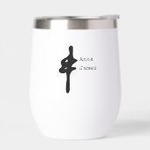 Paar Lange Ampersand Thermische Wijn Tumbler (Links)