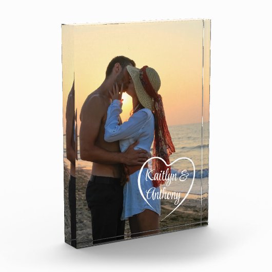 Paar liefde hart foto namen (Links)