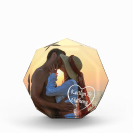 Paar liefde hart foto namen