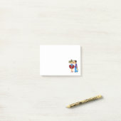 Paar Liefde Sticky Notes - Ik hou van je (Op bureau)
