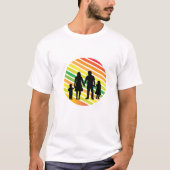 Paar liefde T-shirt ontwerp​​​​​​​ (Voorkant)