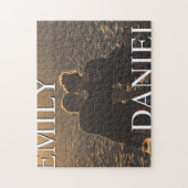 Paar-liefdespuzzel Legpuzzel (Verticaal)