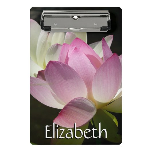 Paar Lotusbloemen II Mini Klembord (Voorkant)