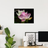 Paar Lotusbloemen II Poster (Thuiskantoor)