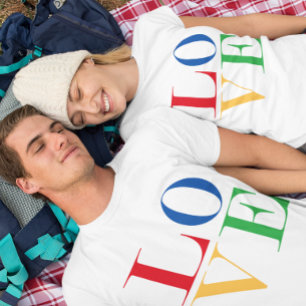 Paar Love T-shirt