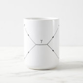 Paar maken en vernietigen koffiemok (Center)