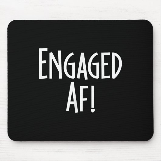 Paar Matching Engagement Party Vriendin Vriendin Muismat (Voorkant)