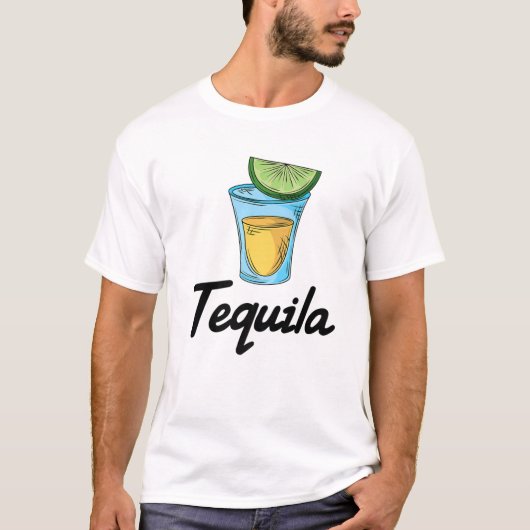 Paar matching - Tequila - 2 van 2 partijen - Limoe T-shirt (Voorkant)