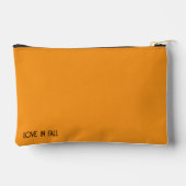 Paar met handen samen in de herfst etui (Achterkant)