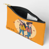 Paar met handen samen in de herfst etui (Open)