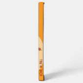 Paar met handen samen in de herfst samsung galaxy hoesje (Linkerkant)