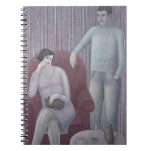Paar met kat 2008 notitieboek