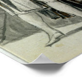 Paar met parasol poster (Hoek)