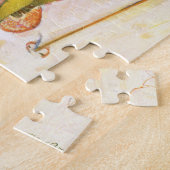 Paar met sneeuwschoenen van McClelland Barclay Legpuzzel (Zijkant)