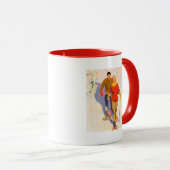 Paar met sneeuwschoenen van McClelland Barclay Mok (Voorkant rechts)