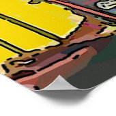 paar met Soda Poster (Hoek)