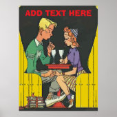  paar met Soda Poster (Voorkant)