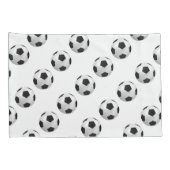 Paar met standaardgrootte piloten/Voetbal Kussensloop (Achterkant-Rechts)