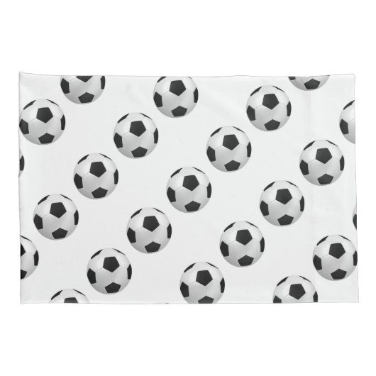 Paar met standaardgrootte piloten/Voetbal Kussensloop (Achterkant-Rechts)