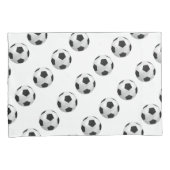 Paar met standaardgrootte piloten/Voetbal Kussensloop (Voorkant-Rechts)