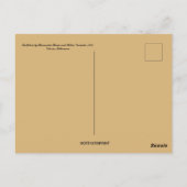 Paar met tarwesculptuur Vilnius Litouwen Briefkaart (Achterkant)