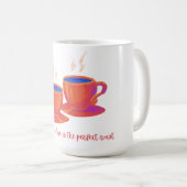 Paar Mok, Valentijnsdag Gift Koffiemok (Voorkant rechts)