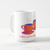 Paar Mok, Valentijnsdag Gift Koffiemok (Voorkant links)